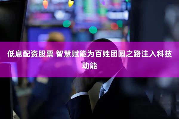 低息配资股票 智慧赋能为百姓团圆之路注入科技动能